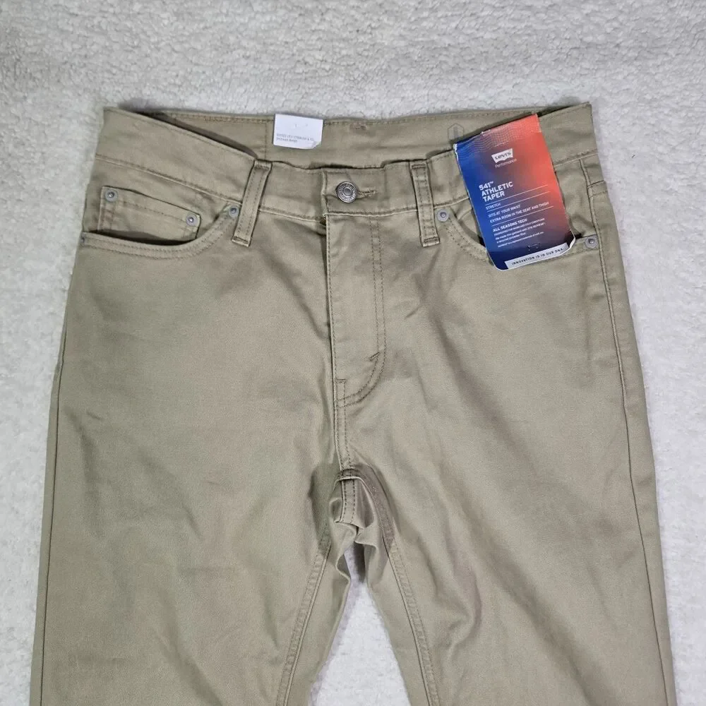 Levi's Performance 541 Athletic Taper Tech Pants Mens 30x34 ( Actual 30x32 )